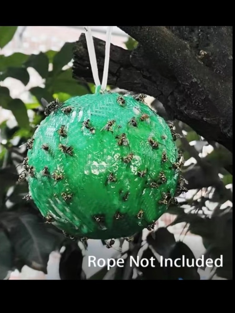 🆕2 Green Sticky Insect Trap Ball- NIP